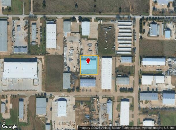 1009 Enterprise Pl, Arlington, TX Parcel Map