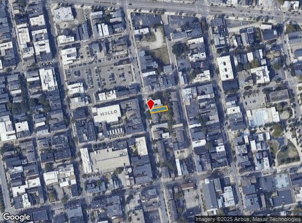  1342 Walnut St, Cincinnati, OH Parcel Map