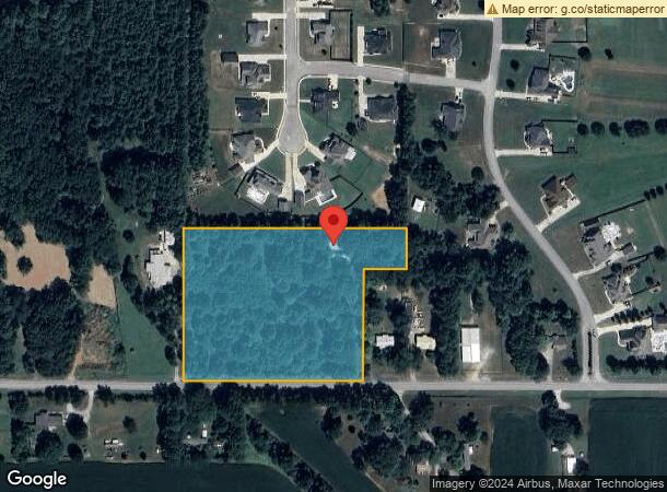  851 Monroe Rd, Meridianville, AL Parcel Map