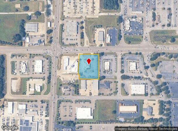 847 Barnes Crossing Rd, Tupelo, MS Parcel Map