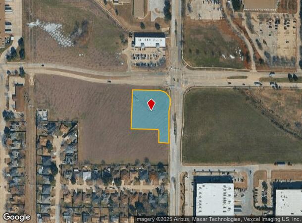  1750 E Bardin Rd, Arlington, TX Parcel Map