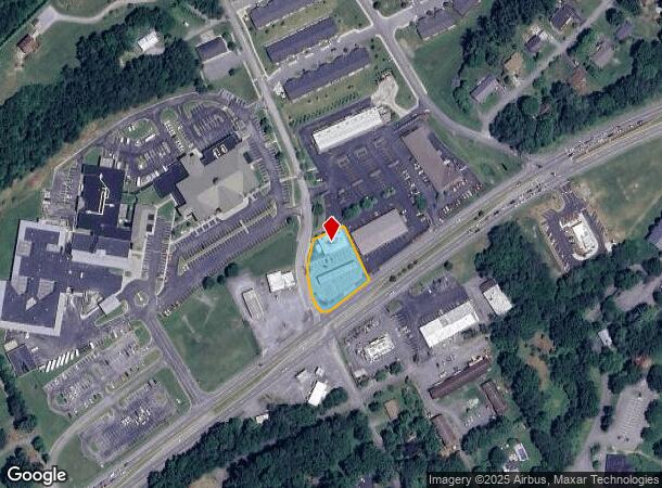 101 E Jackson Blvd, Jonesborough, TN Parcel Map