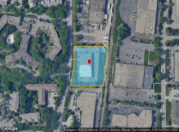7625 Cahill Rd, Minneapolis, MN Parcel Map