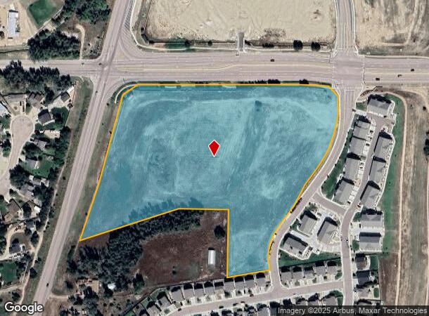  S Marksheffel Rd, Colorado Springs, CO Parcel Map