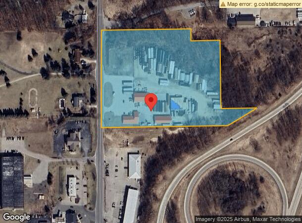  8500 Algoma Ave Ne, Rockford, MI Parcel Map