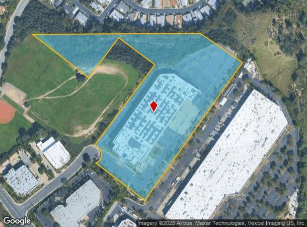  5823 Newton Dr, Carlsbad, CA Parcel Map