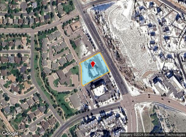  6840 Centennial Blvd, Colorado Springs, CO Parcel Map