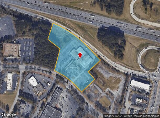  1384 Southlake Pkwy, Morrow, GA Parcel Map