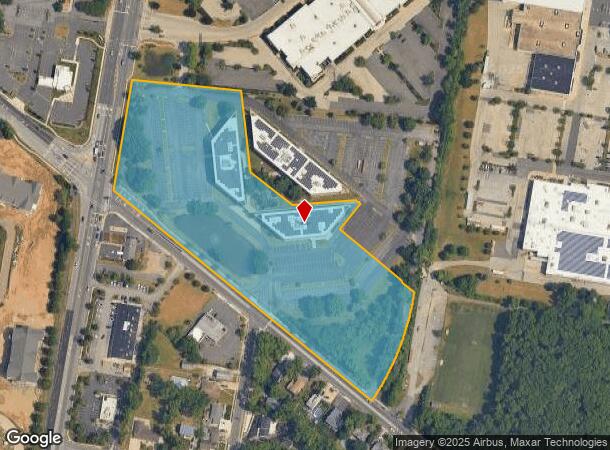  1800 Chapel Ave W, Cherry Hill, NJ Parcel Map