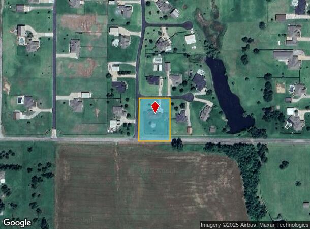  14728 Robin Cir, Yukon, OK Parcel Map