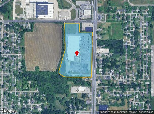  3335 S Scatterfield Rd, Anderson, IN Parcel Map