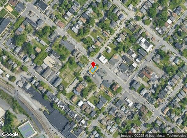 1402 Mulberry St, Scranton, PA Parcel Map