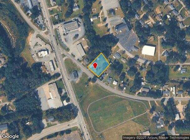  1136 Jackson St, Anderson, SC Parcel Map
