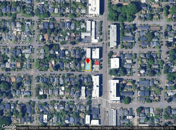 1525 N Webster St, Portland, OR Parcel Map