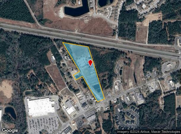  4486 Main St, Shallotte, NC Parcel Map