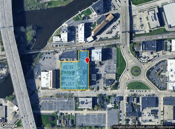  710 W Virginia St, Milwaukee, WI Parcel Map