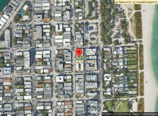  7825 Harding Ave, Miami Beach, FL Parcel Map