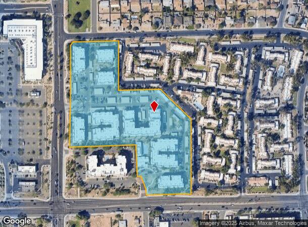 3950 W Chandler Blvd, Chandler, AZ Parcel Map