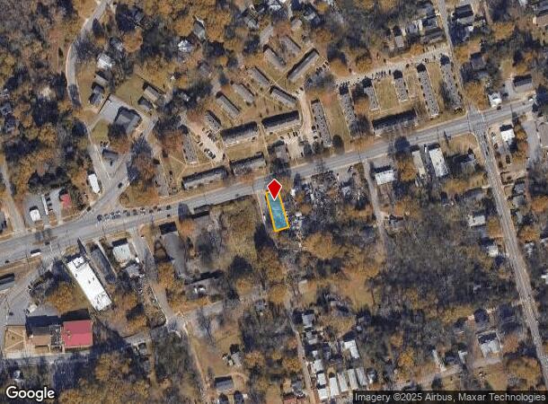  1495 W Broad St, Athens, GA Parcel Map