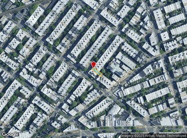  1858 Cornelia St, Ridgewood, NY Parcel Map