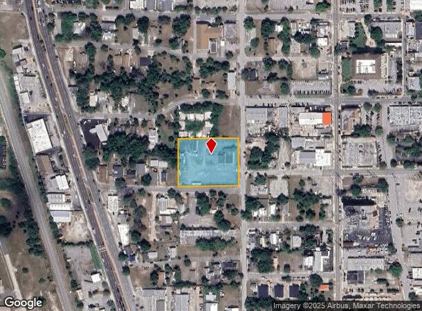  517 Hughlett Ave, Cocoa, FL Parcel Map