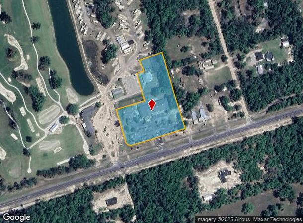  3896 Coastal Hwy, Crawfordville, FL Parcel Map