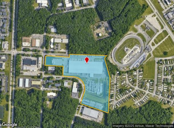 61 Floyd Thompson Blvd, Hampton, VA Parcel Map