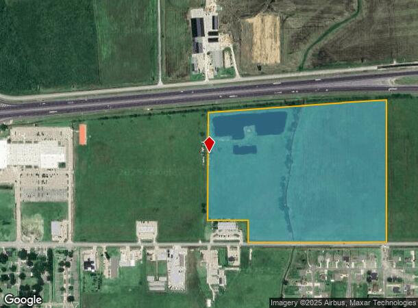 509 W Frontage Rd, Iowa, LA Parcel Map