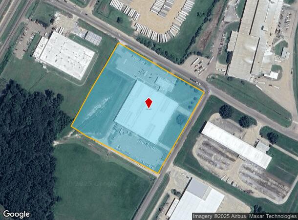 1055 Mendell Davis Dr, Byram, MS Parcel Map