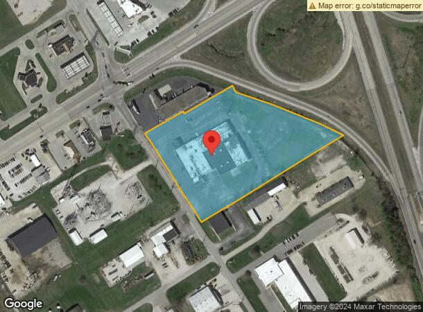  602 Old Wheatland Rd, Vincennes, IN Parcel Map