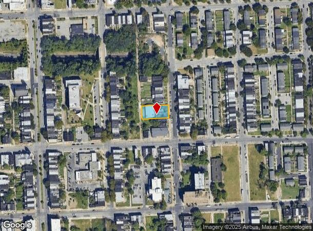  1118 N Gilmor St, Baltimore, MD Parcel Map
