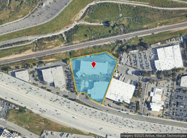  2735 Wardlow Rd, Corona, CA Parcel Map