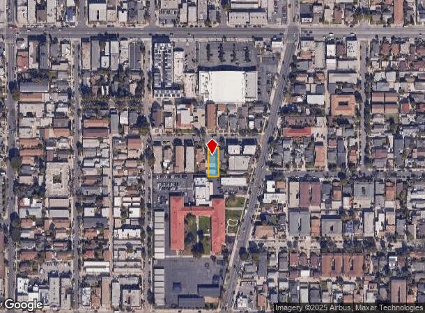  2244 E 6Th St, Long Beach, CA Parcel Map