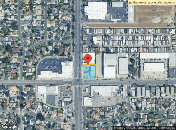  7600 Balboa Blvd, Van Nuys, CA Parcel Map