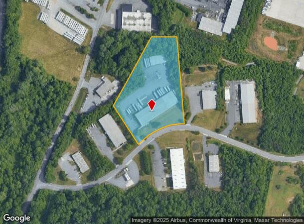  121 Bradley Dr, Lynchburg, VA Parcel Map