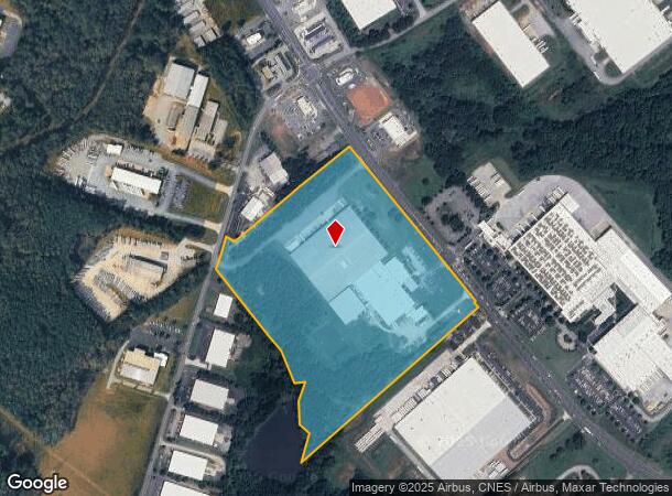 1720 E Main St, Duncan, SC Parcel Map
