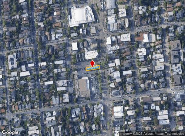  1540 Shattuck Ave, Berkeley, CA Parcel Map