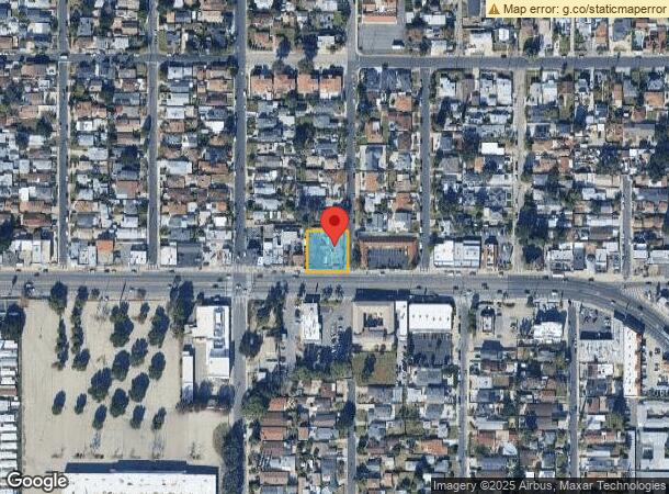  7937 Foothill Blvd, Sunland, CA Parcel Map