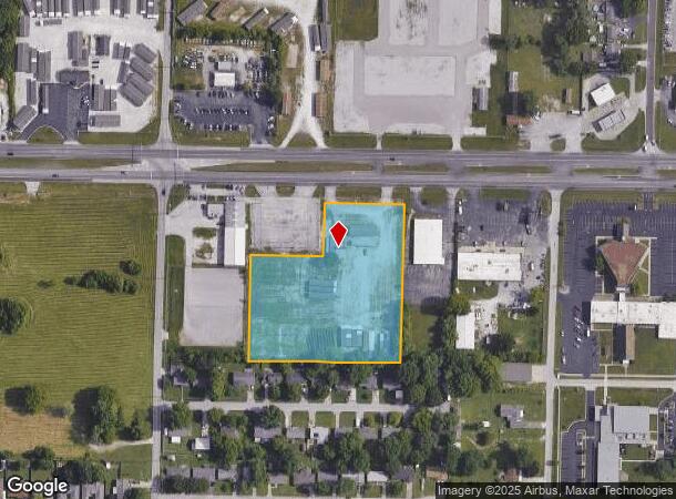  3230 W Sunshine St, Springfield, MO Parcel Map