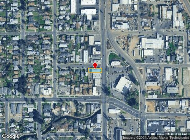  1241 N Blackstone Ave, Fresno, CA Parcel Map