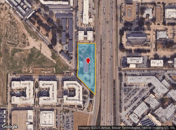  10001 N Central Expy, Dallas, TX Parcel Map