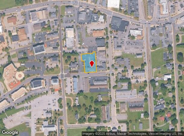 202 Centennial St, La Plata, MD Parcel Map