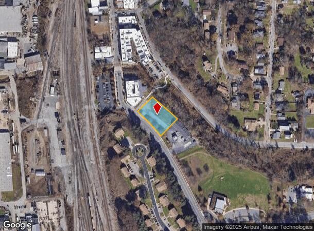 410 Depot St, Asheville, NC Parcel Map