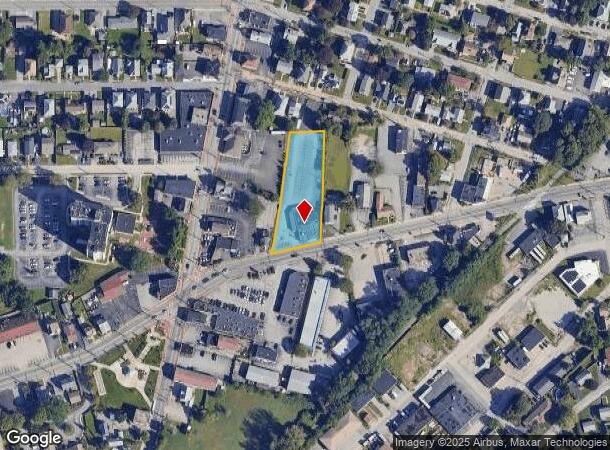 1461 Park Ave, Cranston, RI Parcel Map