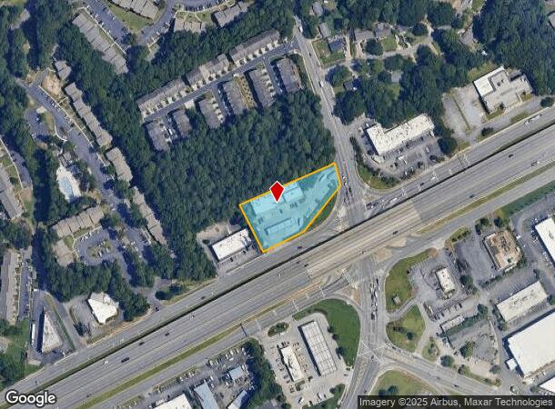  6900 Peachtree Industrial Blvd, Atlanta, GA Parcel Map