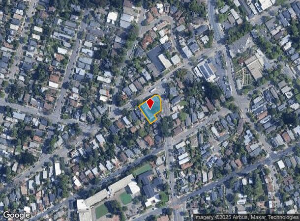  1330 Sacramento St, Berkeley, CA Parcel Map