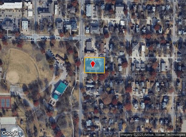 1026 Osage St, Manhattan, KS Parcel Map