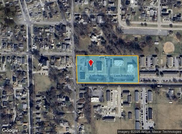  475 S Obrien St, Seymour, IN Parcel Map