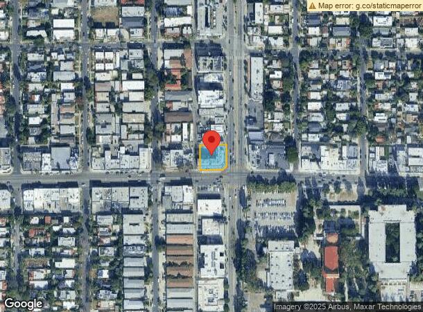  703 N Fairfax Ave, Los Angeles, CA Parcel Map