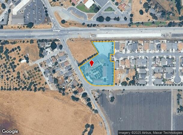 410 The Alameda, San Juan Bautista, CA Parcel Map